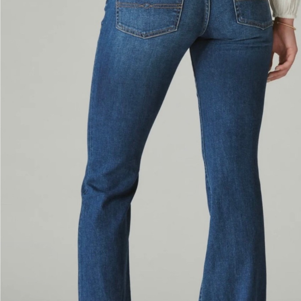 Lucky brand jeans of woman size6/28 strainght leg stretch medium